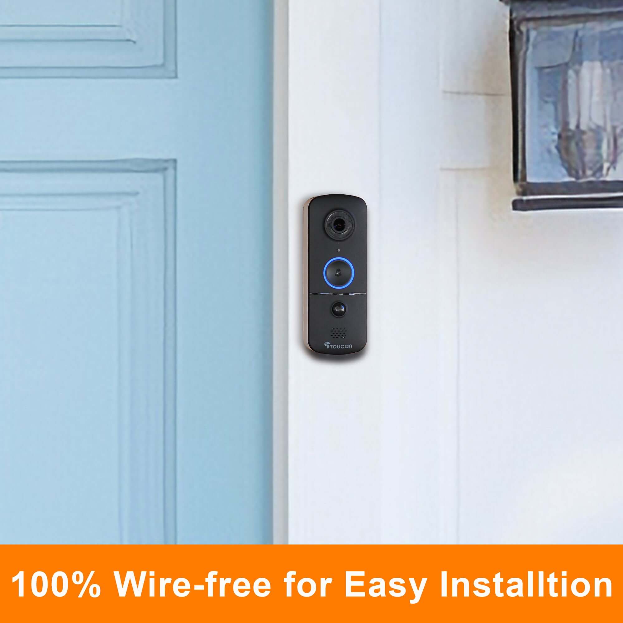 Toucan Home Security Systems |Toucan Complete Home Protection Kit - Toucan V3 Smart Video Doorbell