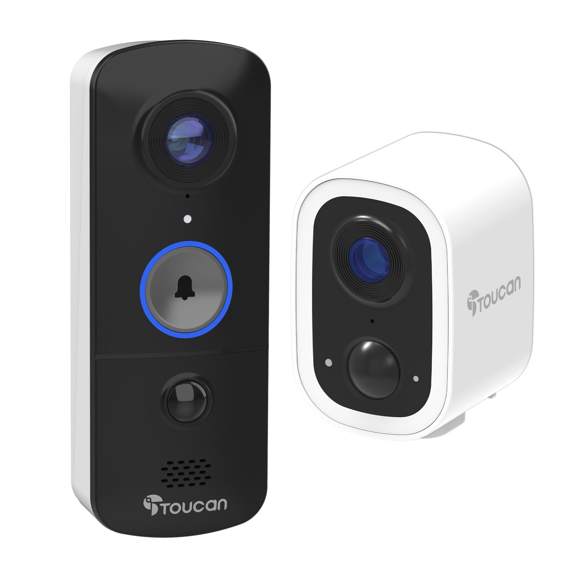 Toucan Wireless Security Camera S4 and Wireless Video Doorbell V3D Bundle