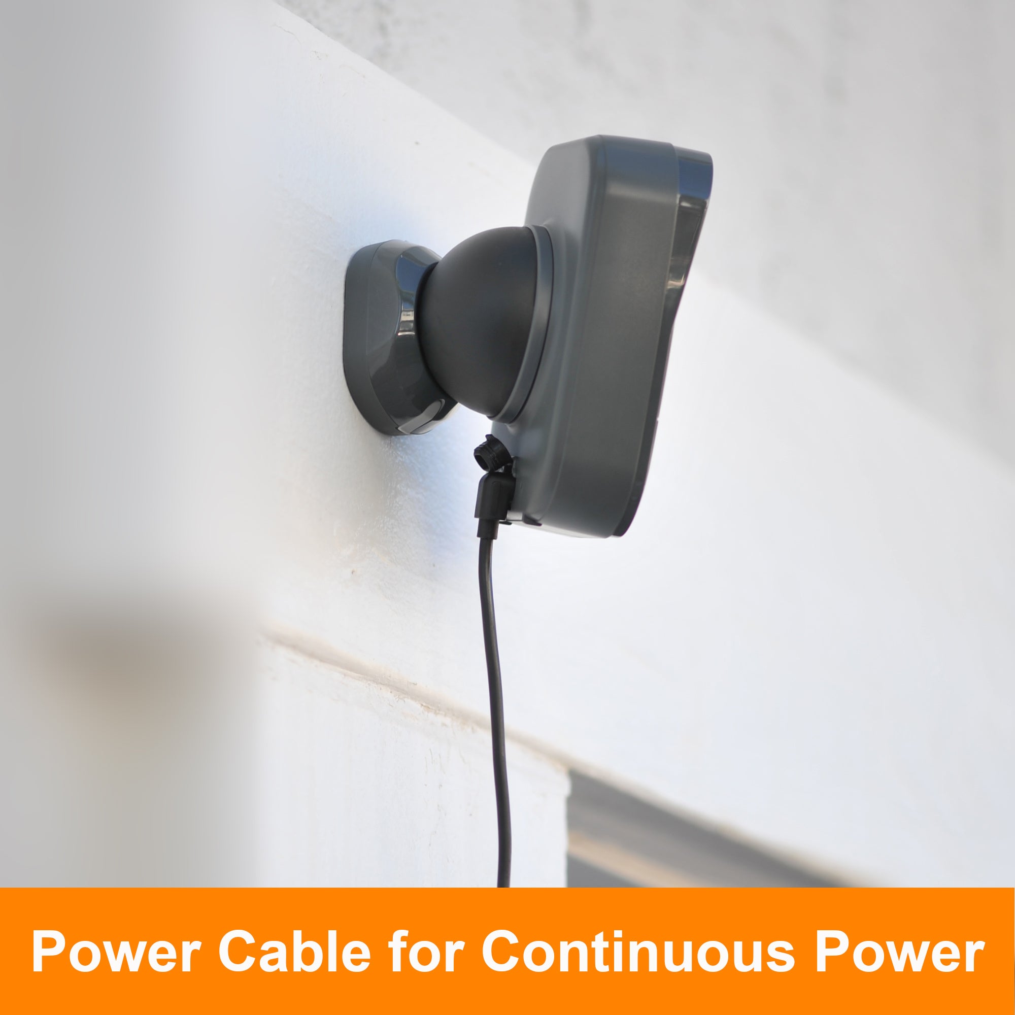 Toucan Power Cable for Security Camera Pro – 12m Outdoor Cable with Power Adapter