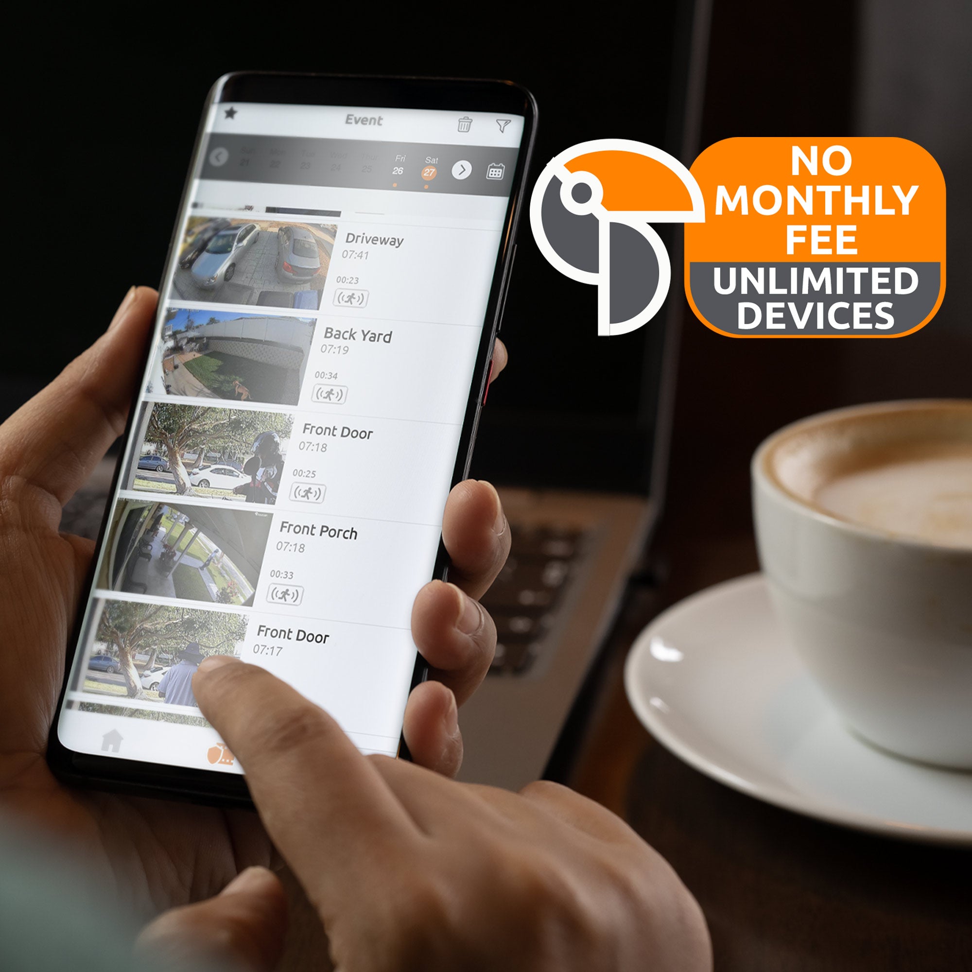 Toucan Wireless Video Doorbell V3D (New) (without Chime)