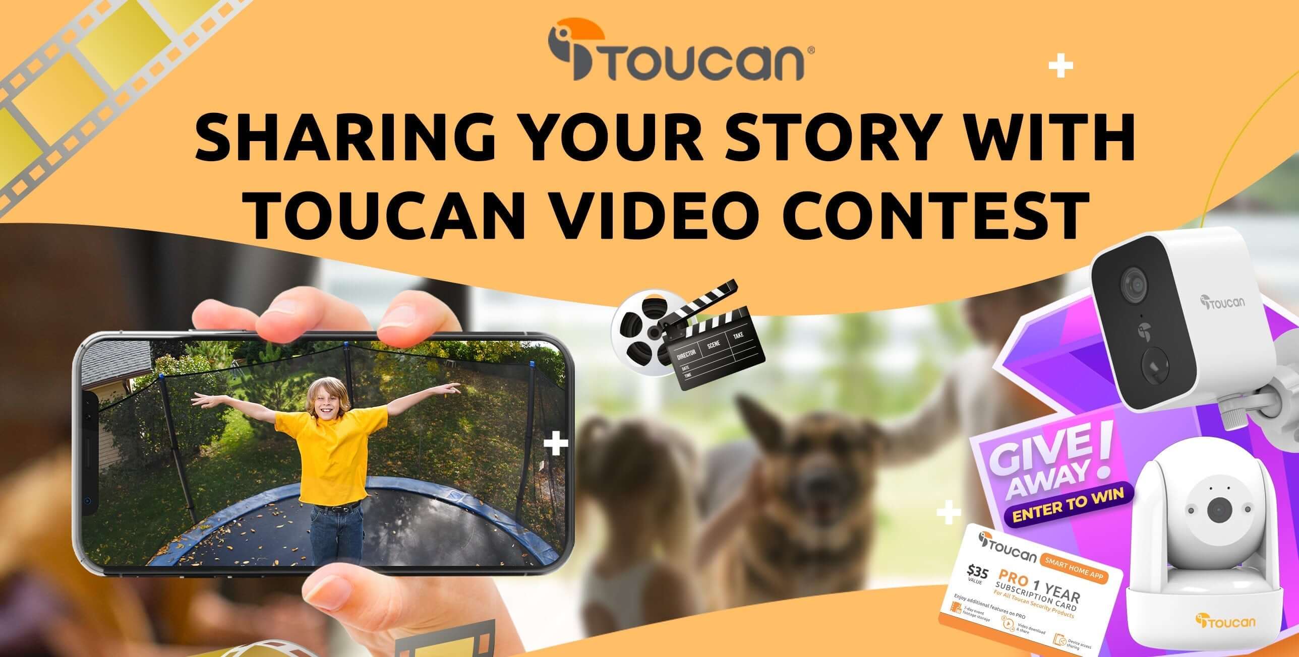 Toucan Solution Video Contest - Those who submit a video will receive a [20%] off coupon for every entrant.