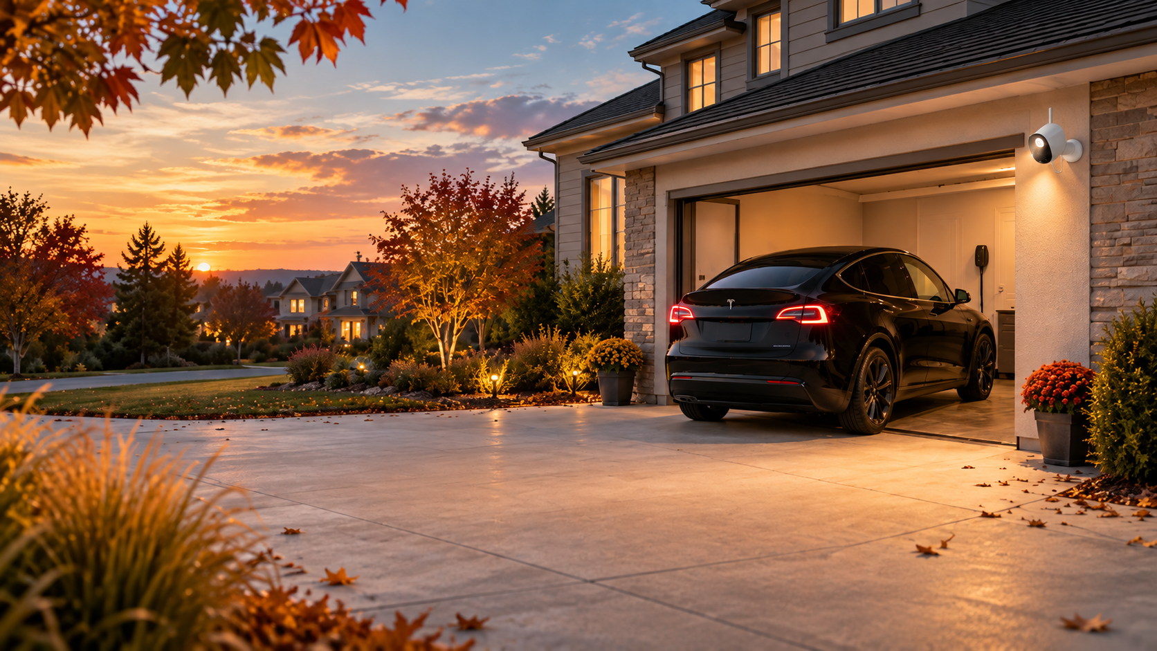 Longer Nights. Warmer Welcomes: Why a Floodlight Security Camera Makes Sense for Fall