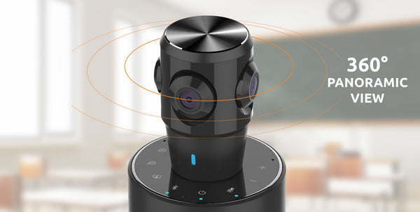 The Toucan Video Conference System 360 illustrating the panoramic view