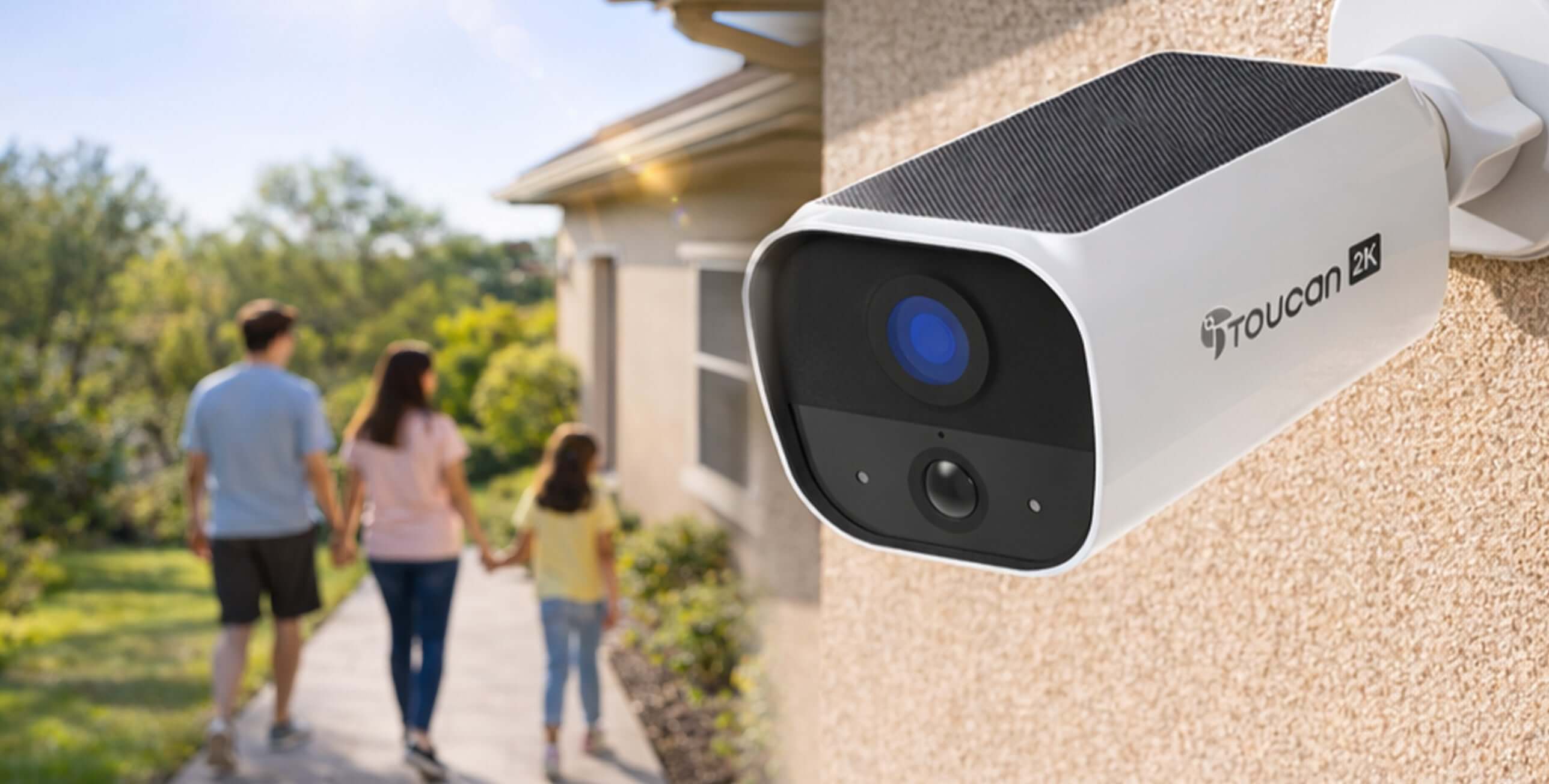 Protect Your Home Effortlessly with Toucan Solar Wireless Security Cameras