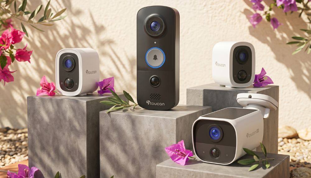 Toucan security camera and video doorbell value packs