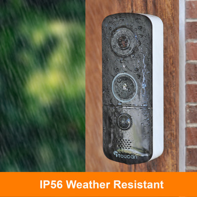 Toucan Wireless Video Doorbell V3D (New) (without Chime)