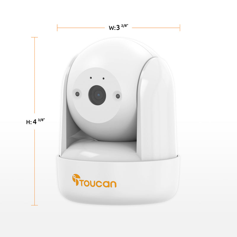 Toucan Seek Indoor Pan & Tilt Security Camera