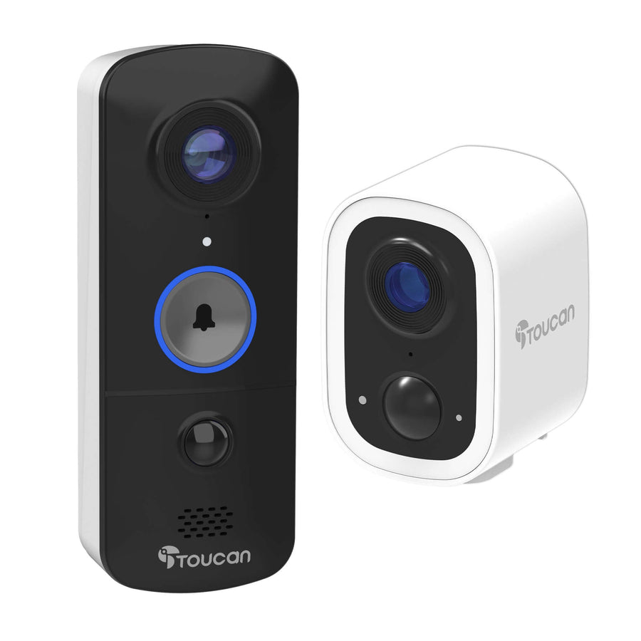 Toucan Starter Home Protection Kit – Camera & Video Doorbell