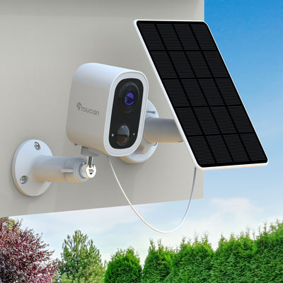 Toucan Solar Panel Charger for S4 Security Camera – Wireless Outdoor Power Solution