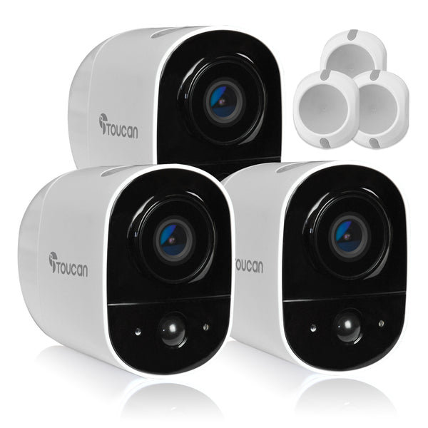 Toucan Wireless Security Camera 3-Pack