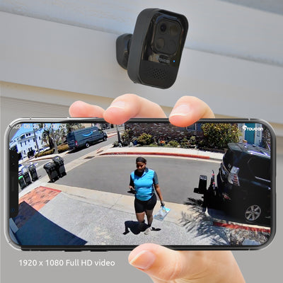 Wireless Security Camera  & Power Supply Bundle | Toucan -Toucan Wireless Security Camera Pro & Power Cable with Power Supply Bundle
