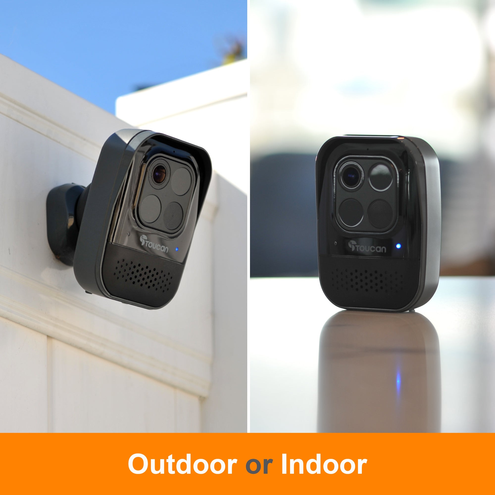 Wireless Security Camera  & Power Supply Bundle | Toucan