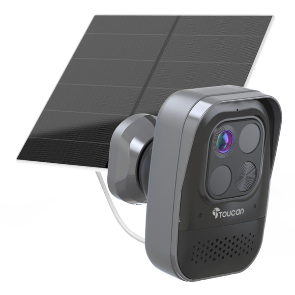 Toucan Wireless Security Camera PRO and Solar Panel Charger Bundle