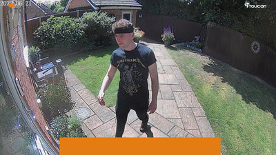 Toucan Floodlight Security Camera – 1080p HD, 1200 Lumen Light, Radar Motion Detection