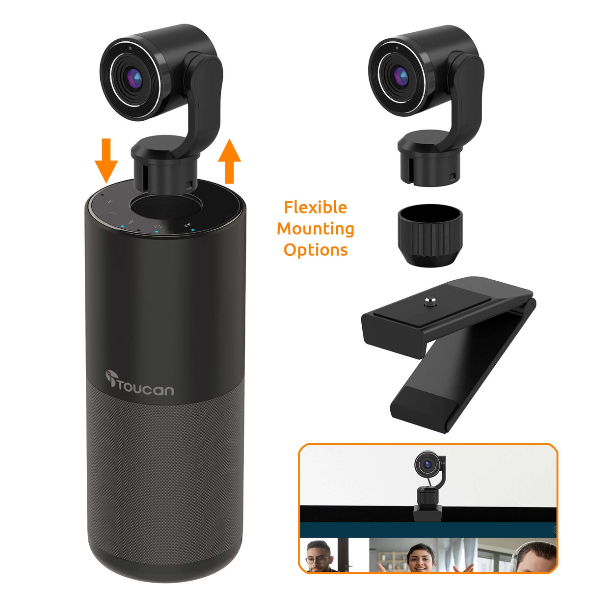 Toucan SC100 conference system for a small meeting room