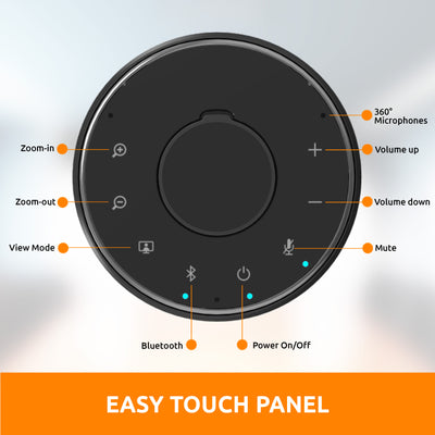 Toucan SC360 Video Conference System – 1080p 360° Camera, AI Voice Tracking, Plug & Play