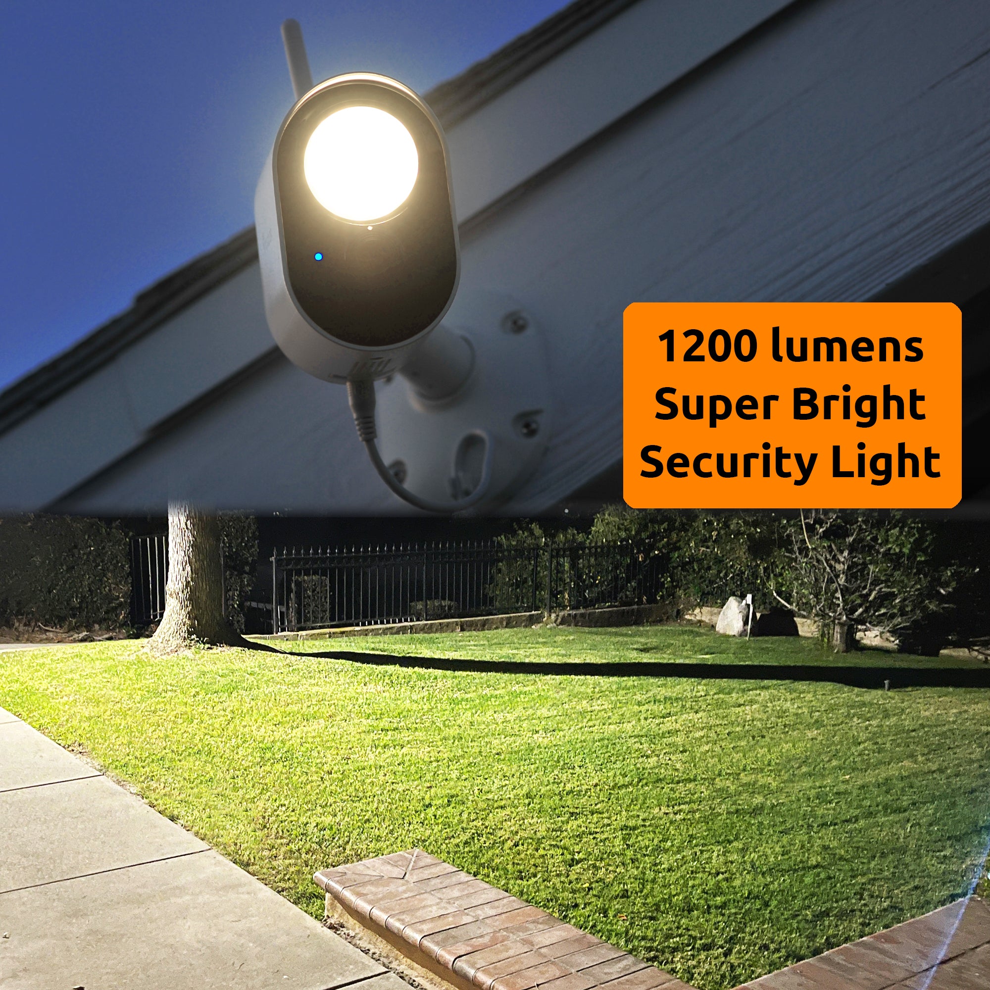 Floodlight Security Camera  | Night Vision | Toucan Solution