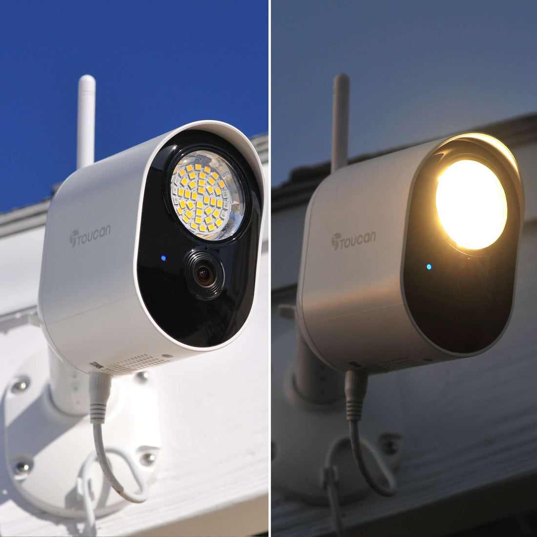 Toucan 1200-lumen adjustable floodlight camera