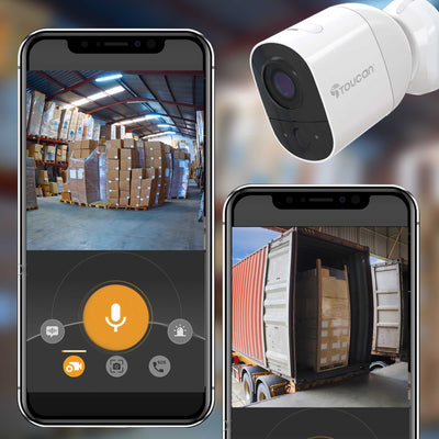 Security Camera to monitor warehouse shipments |Security Camera Extra Large Rechargeable Battery