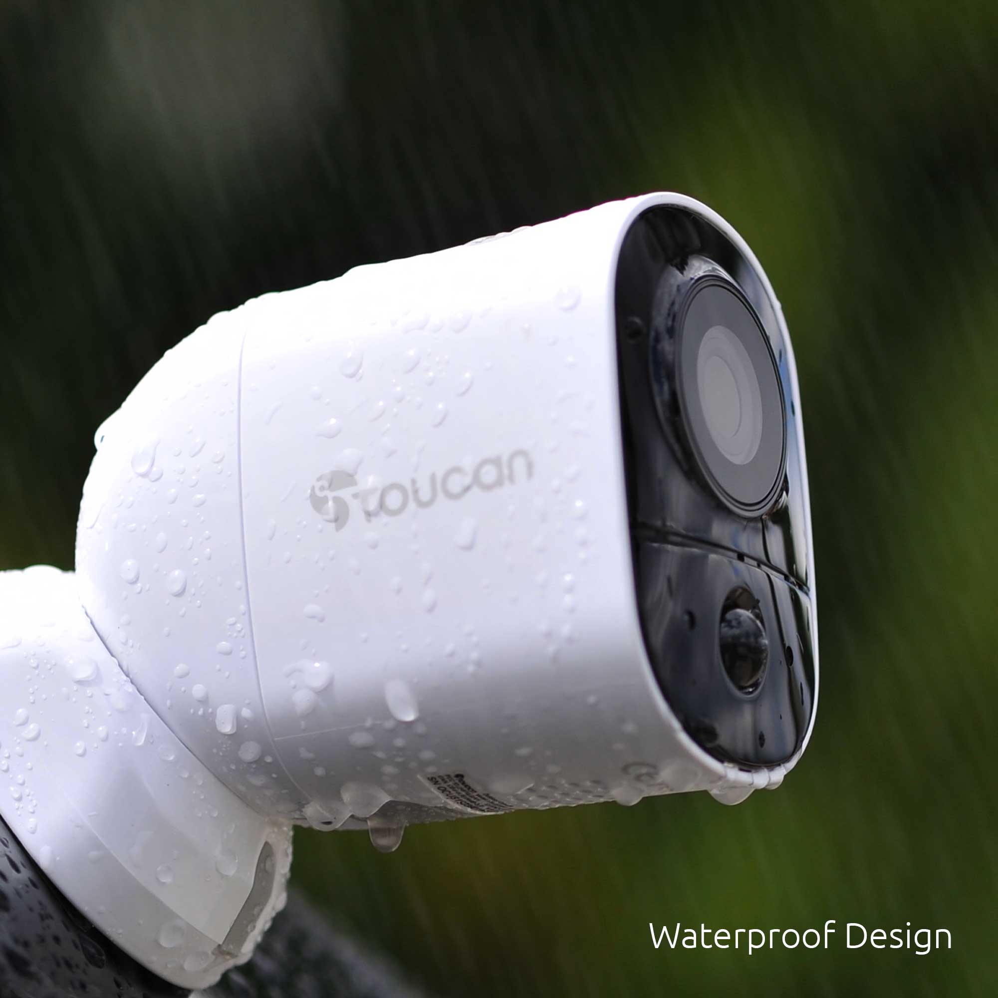 Weather resitant Outdoor security camera | Security Camera Extra Large Rechargeable Battery