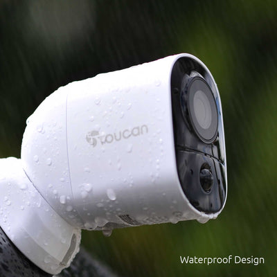 Weather resitant Outdoor security camera | Security Camera Extra Large Rechargeable Battery