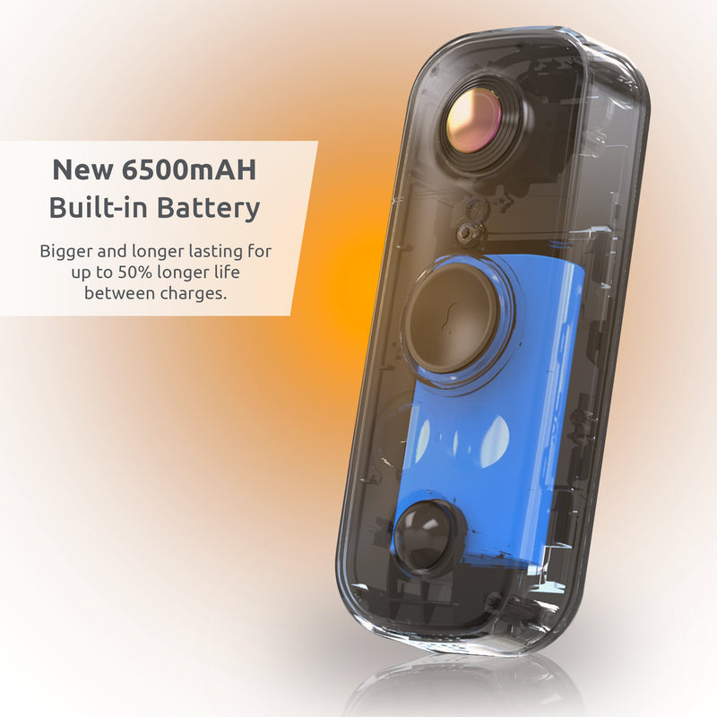 Toucan Wireless Video Doorbell Includes Wireless Doorbell Chime