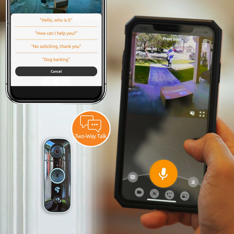 Best Video Doorbell Wireless Pro - No Subscription Required – Toucan  Solutions